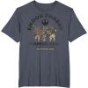 imageStar Wars Endor Forest Summer Camp Ewok TShirtHeather Blue