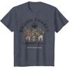 imageStar Wars Endor Forest Summer Camp Ewok TShirtHeather Blue