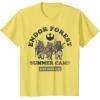 imageStar Wars Endor Forest Summer Camp Ewok TShirtLemon Yellow