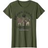 imageStar Wars Endor Forest Summer Camp Ewok TShirtOlive Green
