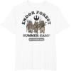 imageStar Wars Endor Forest Summer Camp Ewok TShirtWhite