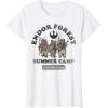 imageStar Wars Endor Forest Summer Camp Ewok TShirtWhite