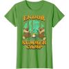 imageStar Wars Endor Summer Camp TShirtGrass Green