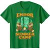 imageStar Wars Endor Summer Camp TShirtKelly Green