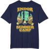 imageStar Wars Endor Summer Camp TShirtNavy Blue