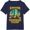 imageStar Wars Endor Summer Camp TShirtNavy Blue