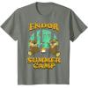 imageStar Wars Endor Summer Camp TShirtOlive Heather