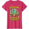 imageStar Wars Endor Summer Camp TShirtRed Heather