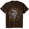 imageStar Wars Forest Moon Of Endor Summer Camp TShirtBrown