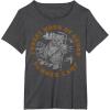 imageStar Wars Forest Moon Of Endor Summer Camp TShirtDark Heather Grey