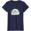 imageStar Wars Grogu Tap Mandalorian Starfighter TShirtNavy Blue