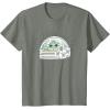 imageStar Wars Grogu Tap Mandalorian Starfighter TShirtOlive Heather