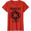 imageStar Wars Imperial Icon Matching Family AUNT TShirt TShirtRed