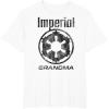 imageStar Wars Imperial Icon Matching Family GRANDMA TShirt TShirtWhite