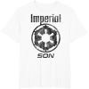 imageStar Wars Imperial Icon Matching Family SON TShirt TShirtWhite