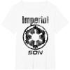 imageStar Wars Imperial Icon Matching Family SON TShirt TShirtWhite