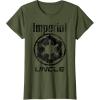 imageStar Wars Imperial Icon Matching Family UNCLE TShirt TShirtOlive Green