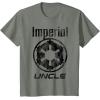 imageStar Wars Imperial Icon Matching Family UNCLE TShirt TShirtOlive Heather