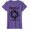 imageStar Wars Imperial Icon Matching Family UNCLE TShirt TShirtPurple Heather