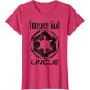 imageStar Wars Imperial Icon Matching Family UNCLE TShirt TShirtRed Heather