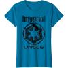 imageStar Wars Imperial Icon Matching Family UNCLE TShirt TShirtSapphire Blue