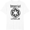 imageStar Wars Imperial Icon Matching Family UNCLE TShirt TShirtWhite
