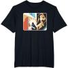 imageStar Wars ObiWan Kenobi Darth Vader Duel Cutout TShirtBlack