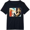 imageStar Wars ObiWan Kenobi Darth Vader Duel Cutout TShirtBlack