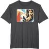 imageStar Wars ObiWan Kenobi Darth Vader Duel Cutout TShirtDark Heather Grey