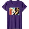 imageStar Wars ObiWan Kenobi Darth Vader Duel Cutout TShirtPurple