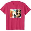 imageStar Wars ObiWan Kenobi Darth Vader Duel Cutout TShirtRed Heather