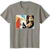 imageStar Wars ObiWan Kenobi Darth Vader Duel Cutout TShirtSlate Grey