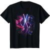 imageStar Wars ObiWan Kenobi Darth Vader Duel Painted TShirtBlack