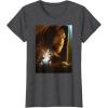 imageStar Wars ObiWan Kenobi Darth Vader Showdown TShirtDark Heather Grey