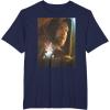 imageStar Wars ObiWan Kenobi Darth Vader Showdown TShirtNavy Blue