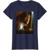 imageStar Wars ObiWan Kenobi Darth Vader Showdown TShirtNavy Blue