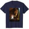 imageStar Wars ObiWan Kenobi Darth Vader Showdown TShirtNavy Blue