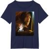 imageStar Wars ObiWan Kenobi Darth Vader Showdown TShirtNavy Blue