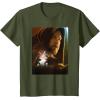 imageStar Wars ObiWan Kenobi Darth Vader Showdown TShirtOlive Green