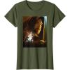 imageStar Wars ObiWan Kenobi Darth Vader Showdown TShirtOlive Green