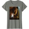 imageStar Wars ObiWan Kenobi Darth Vader Showdown TShirtOlive Heather
