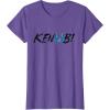imageStar Wars ObiWan Kenobi Jedi Icon TShirtPurple Heather