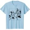 imageStar Wars ObiWan Kenobi vs Darth Vader Coloring Sketch TShirtBaby Blue