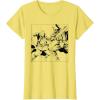 imageStar Wars ObiWan Kenobi vs Darth Vader Coloring Sketch TShirtLemon Yellow