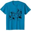 imageStar Wars ObiWan Kenobi vs Darth Vader Coloring Sketch TShirtSapphire Blue