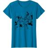 imageStar Wars ObiWan Kenobi vs Darth Vader Coloring Sketch TShirtSapphire Blue