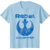 imageStar Wars Rebel Alliance Matching Family DAUGHTER TShirt TShirtBaby Blue