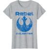 imageStar Wars Rebel Alliance Matching Family DAUGHTER TShirt TShirtHeather Grey