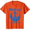imageStar Wars Rebel Alliance Matching Family DAUGHTER TShirt TShirtOrange