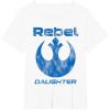 imageStar Wars Rebel Alliance Matching Family DAUGHTER TShirt TShirtWhite